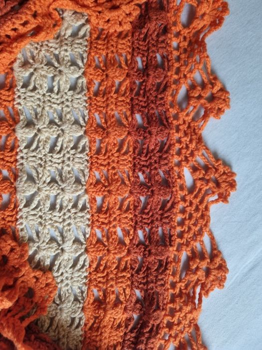 Szal/komin ręcznie robione