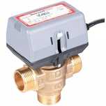 Zawór przełączający 3 drogowy 1" (DN25 ) + siłownik VC4013 HONEYWELL