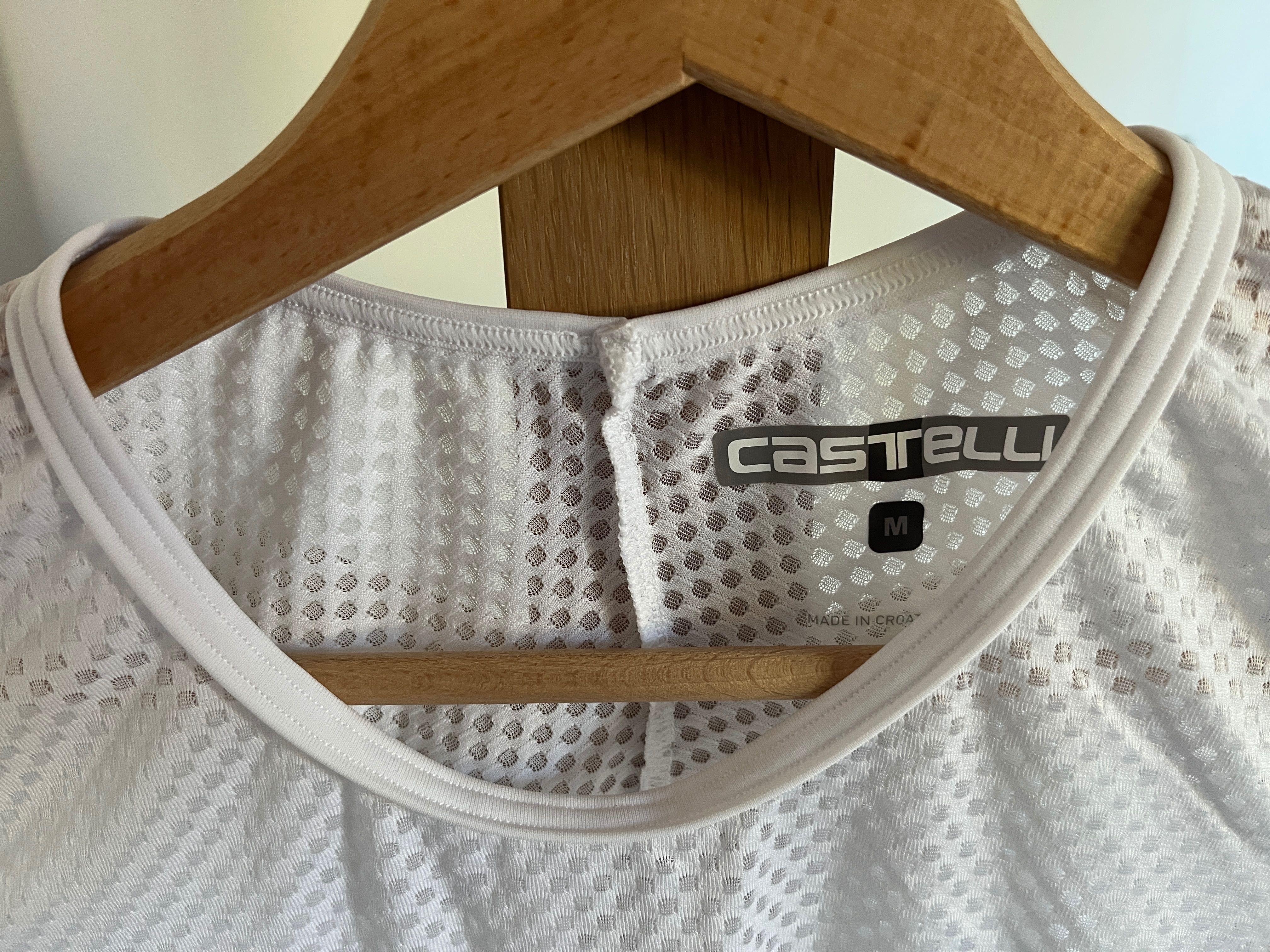 Camisola interior de ciclismo Castelli, Homem. Tamanho M