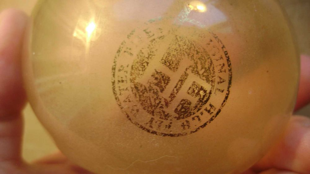 Starocie z PRL - Trafika = Shisha szklana niekompletna do rozpoznania