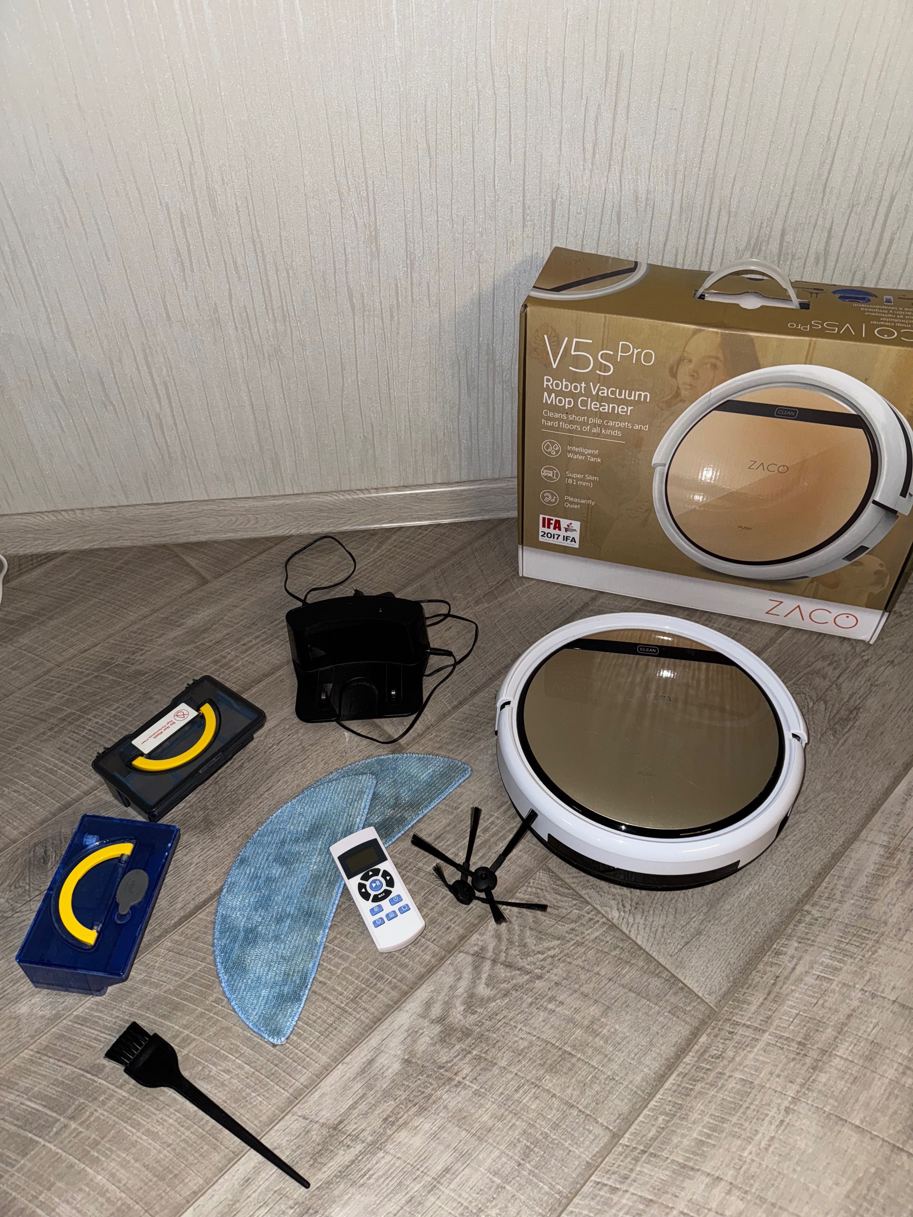 Робот-пилосос  Zaco V5S Pro Luxury Gold