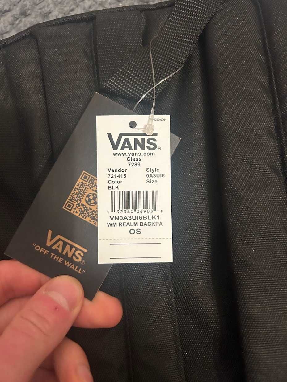 Plecak Vans Oryginal Vintage nowy zapakowany. Nie podlega negocjacji