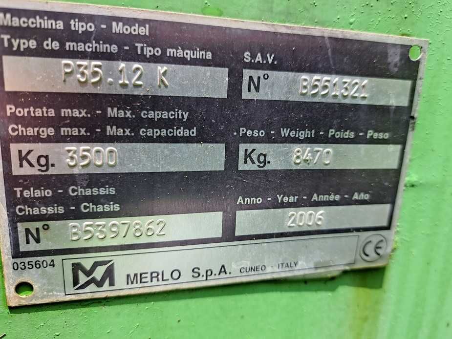 ładowarka teleskopowa merlo P35 12k