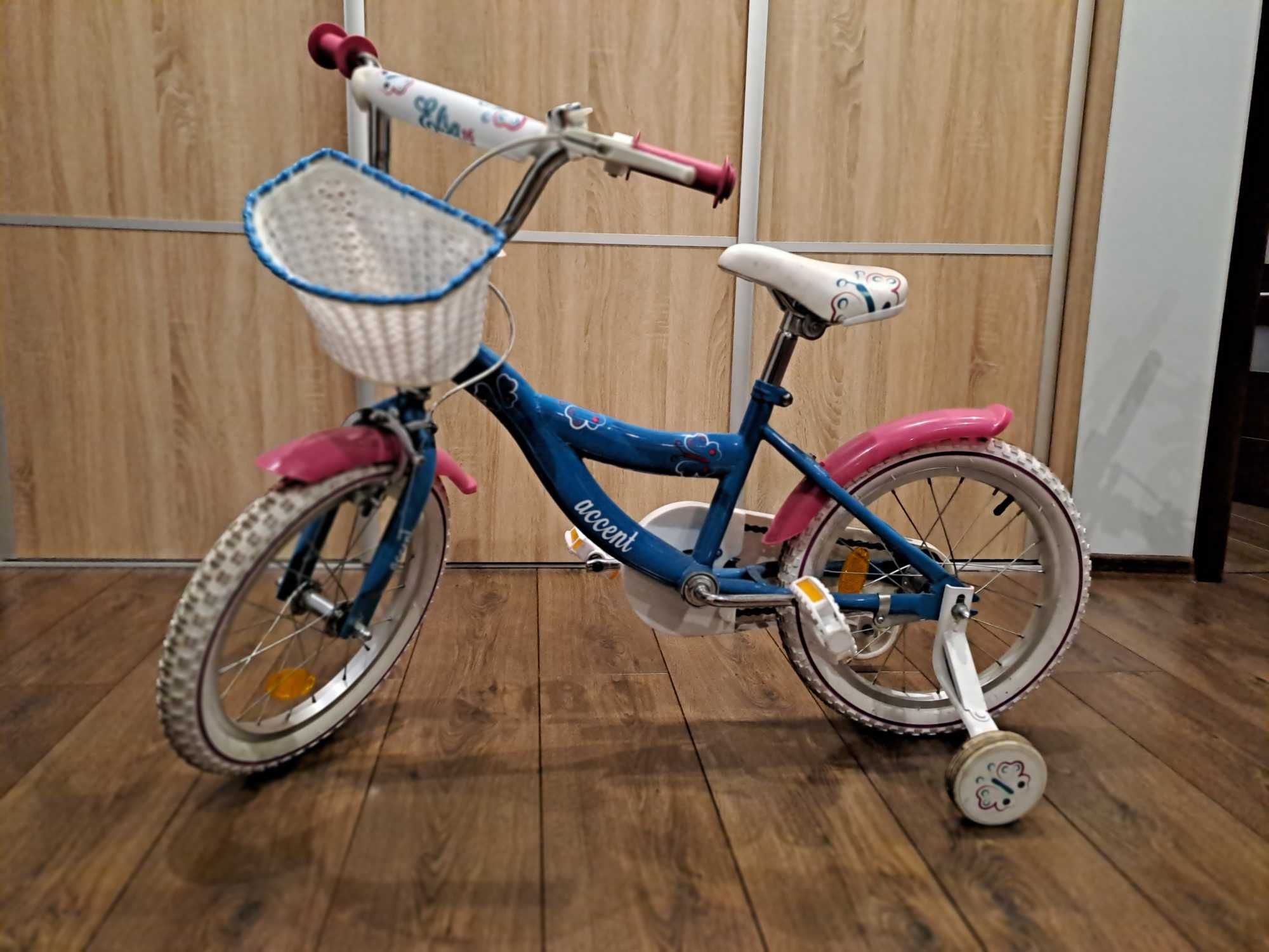 Rower 16" dla dziewczynki