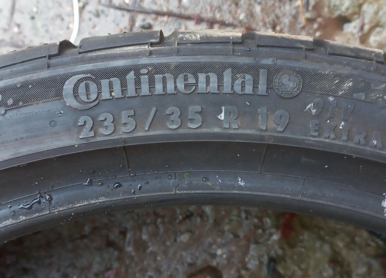 Шини 4 всесезонні m+s R19 235/35/19 Continental TS 810S вир.2019р.