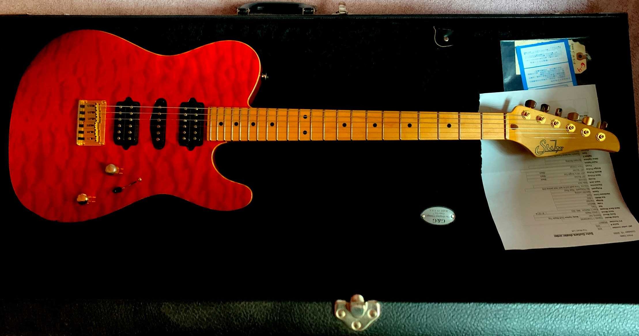 Гітара Suhr Classic T Quilt top master build