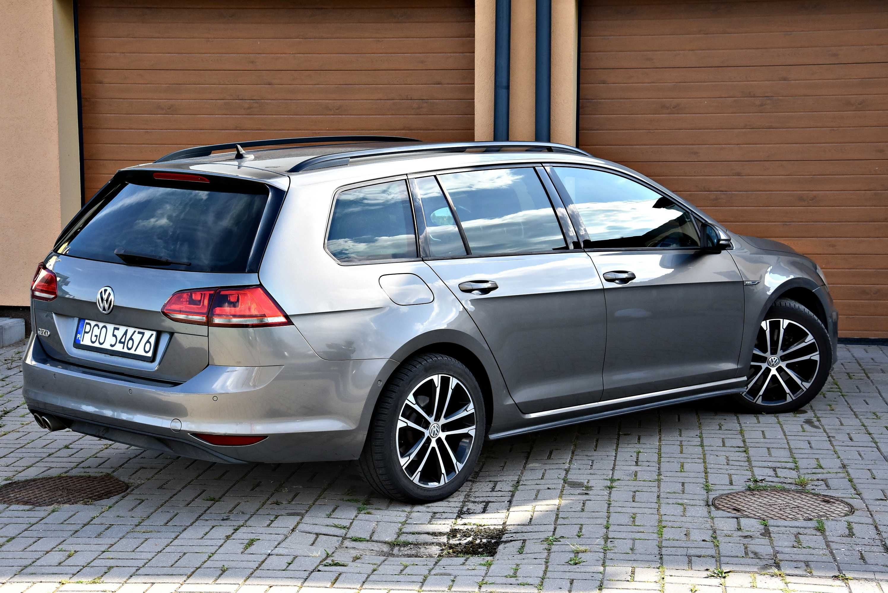 Ładny VW GOLF 7 VII GTD 2015r 2.0TDI 184KM Super Stan Bezwypadkowy PL