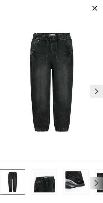 Spodnie jeans jogger r.146 Cool Club NOWE