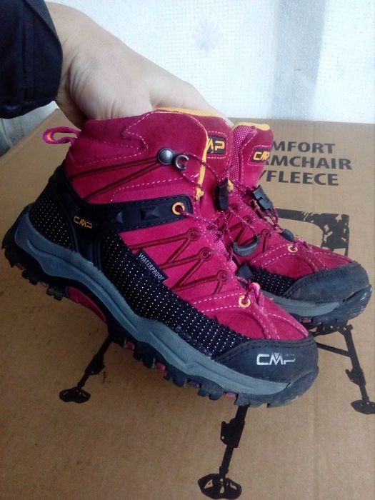 Дитячі замшеві демісезонні ботінки CMP / 31 розмір