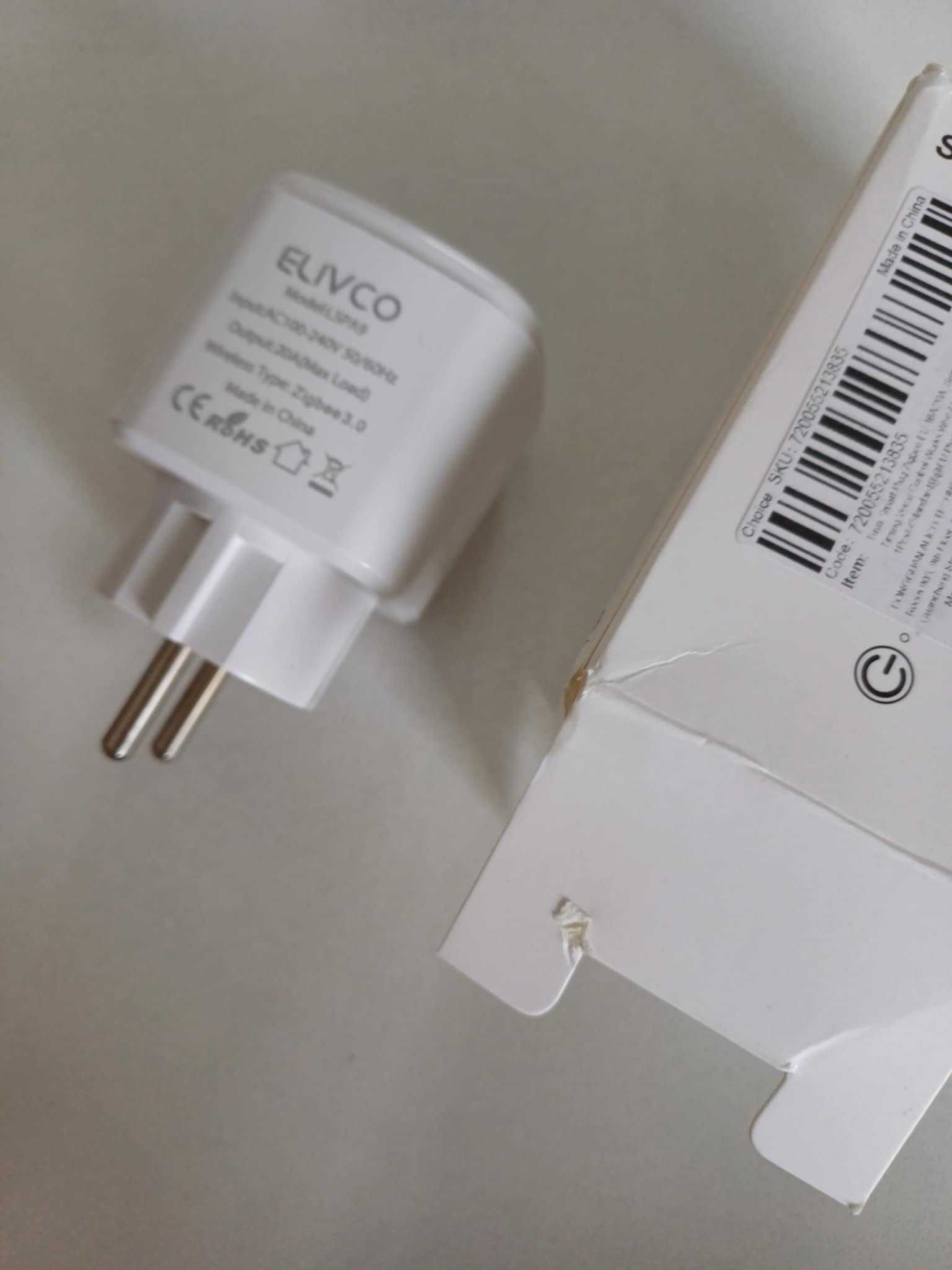inteligentne gniazdko Elvico LSP9 Tuya Smart life nowe Wifi