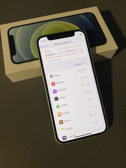Iphone 12 mini 64GB 100%