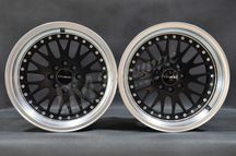 Felgi DARE Ind-27 15" 8J + 9J ET20 4x100 / 4x108 Matt Black