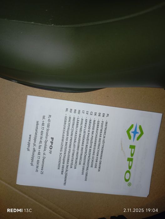 Nowe gumowce z wkładem ocieplanym