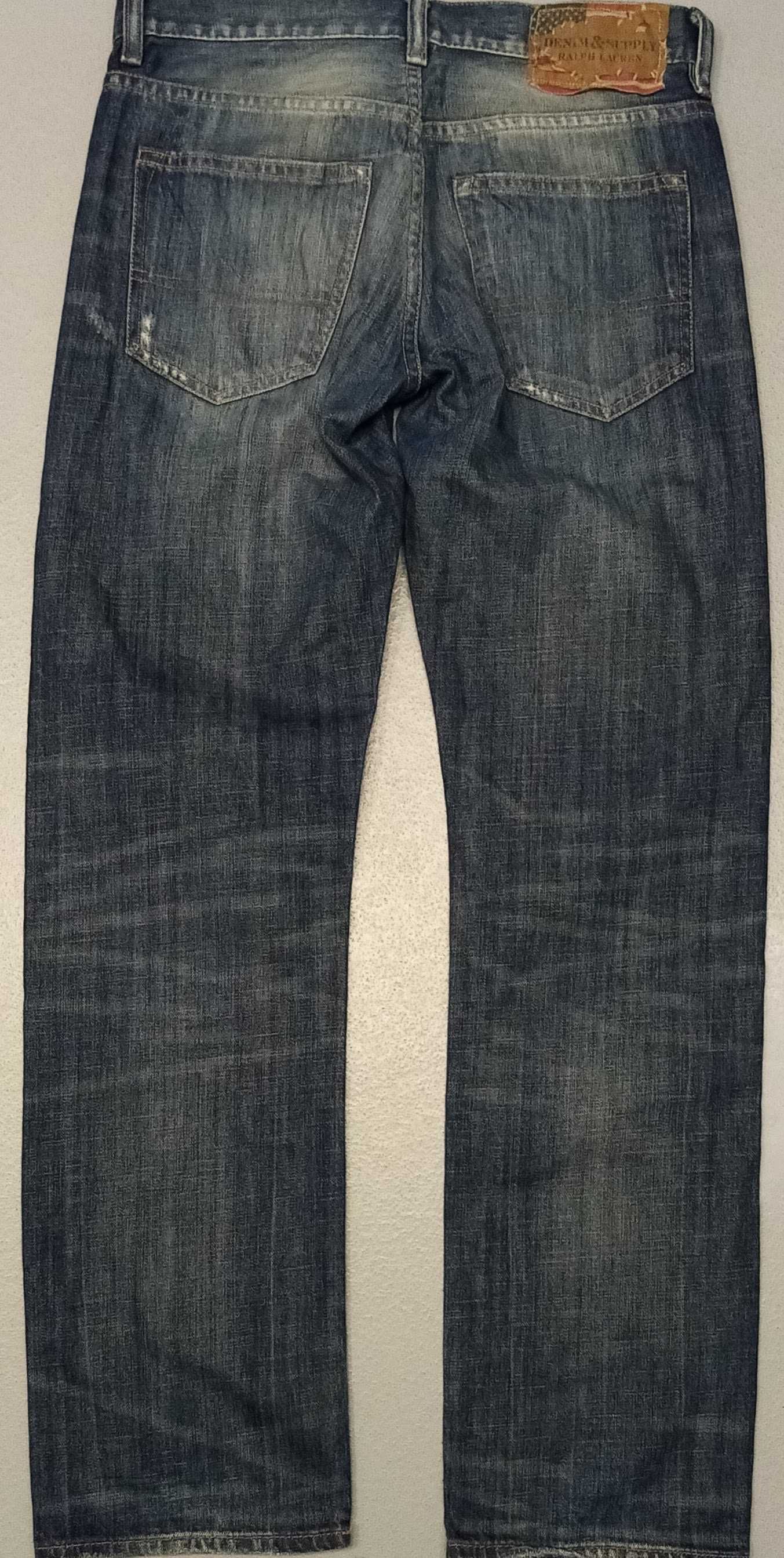 R)Denim&Suply RALPH LAUREN męskie spodnie jeansowe Roz.30/32