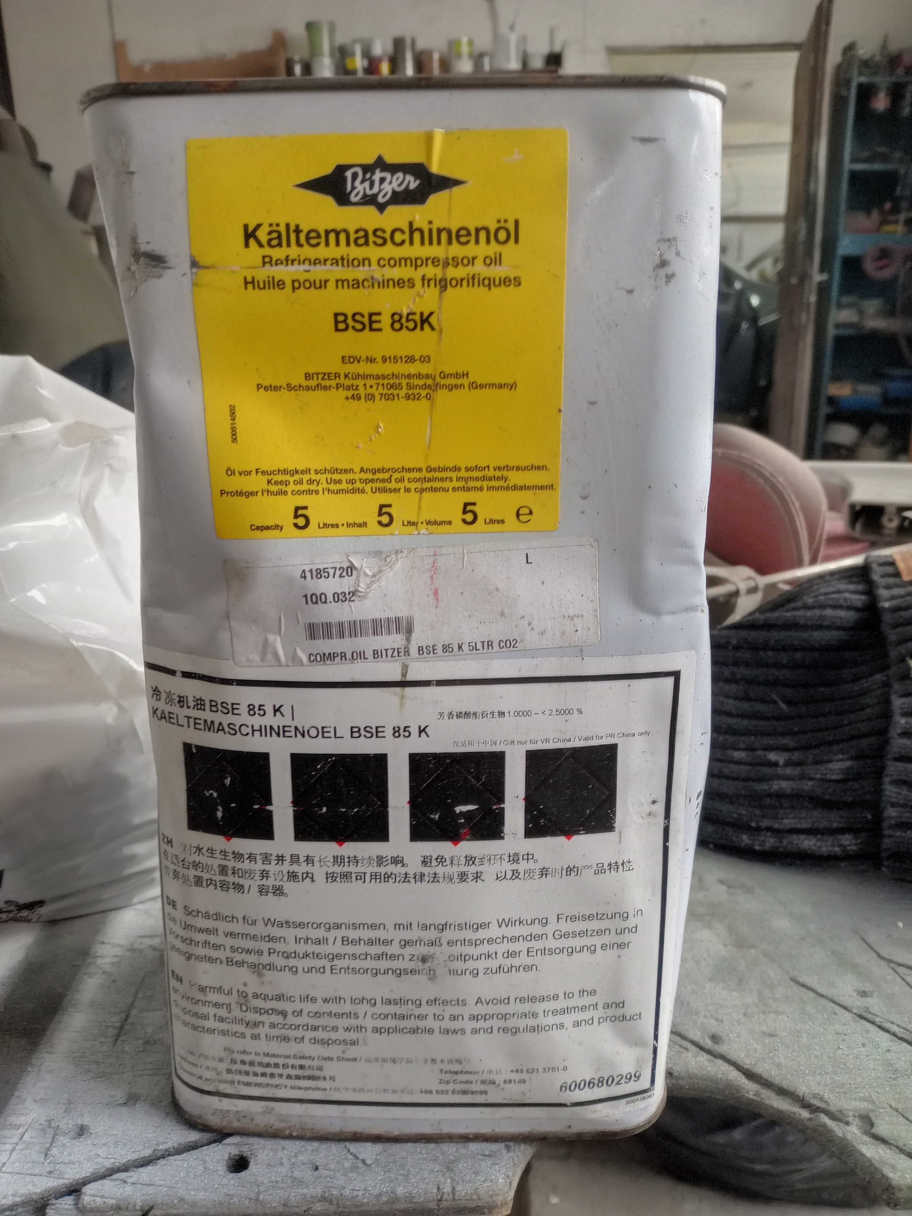 Olej do klimatyzacji BSE 85K 5L. RL 32H