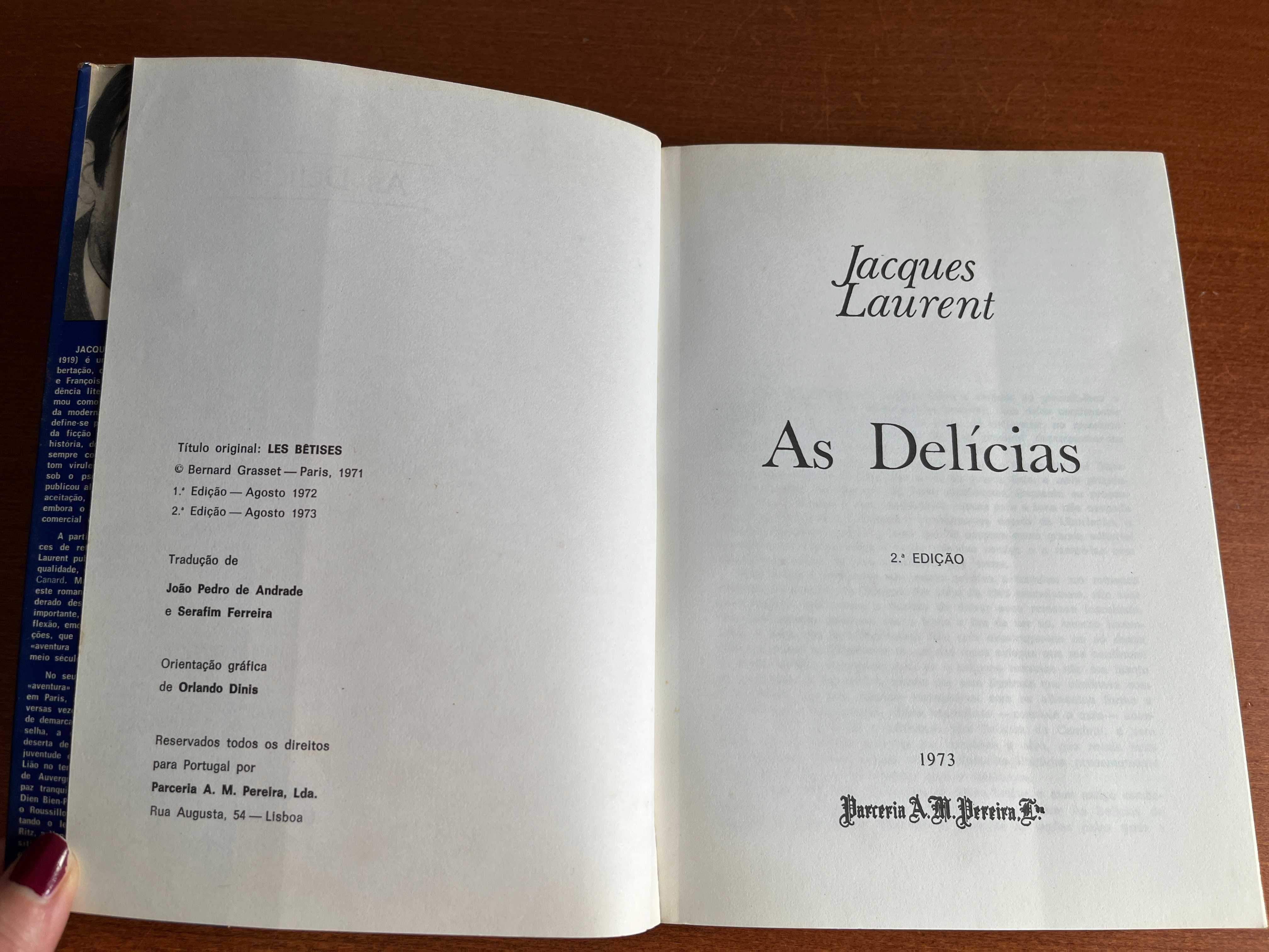 As Delícias - Jacques Laurent