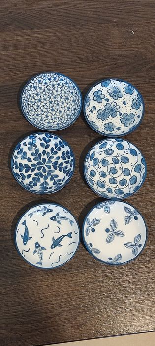 6 ceramicznych miseczek do przypraw do domu