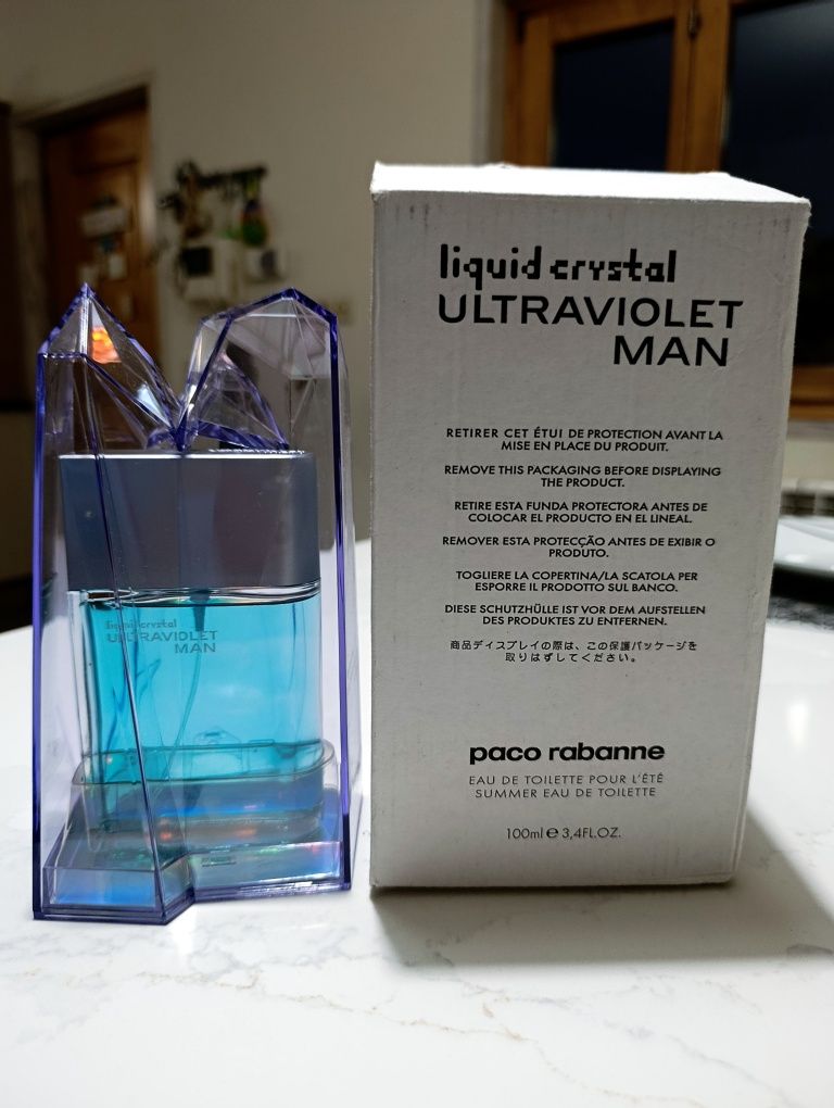 Perfume Paco Rabanne ULTRAVIOLET LIQUID CRYSTAL ainda lacrado e caixa