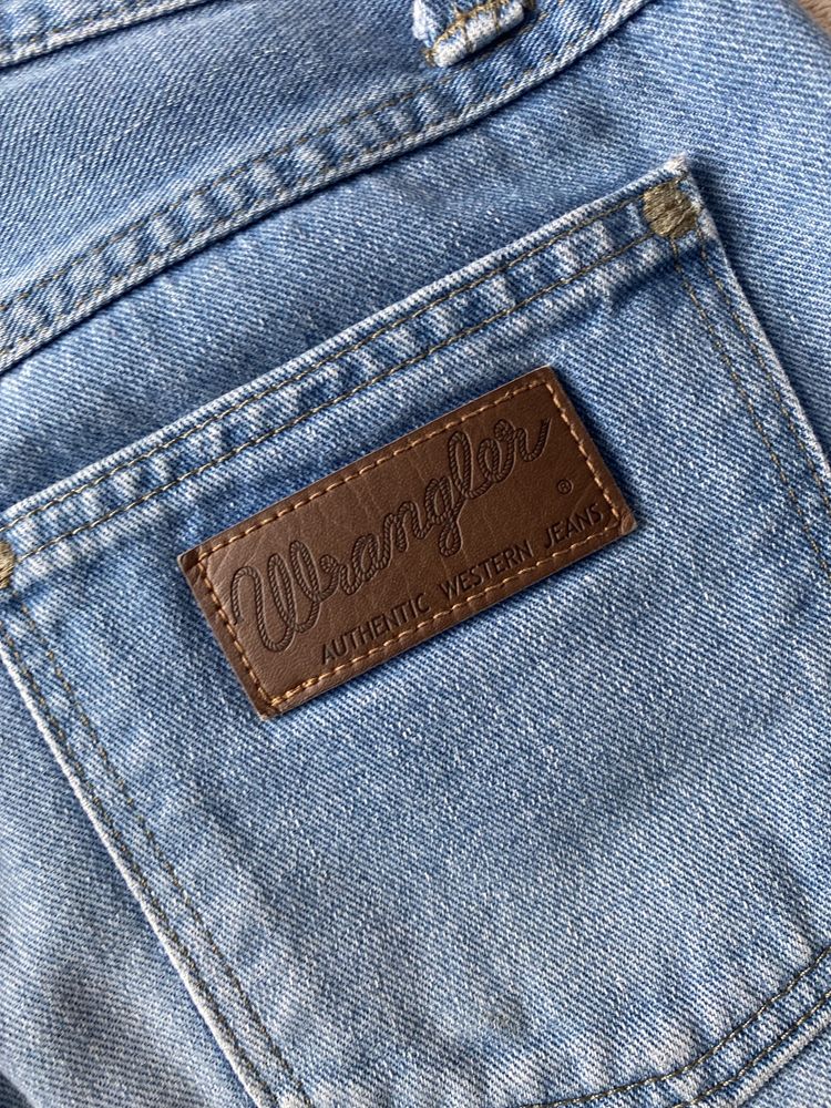 Wrangler proste jeansy chocol rafine