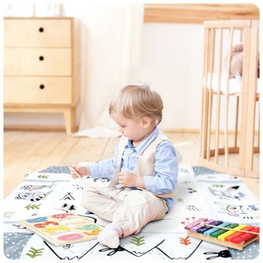 БЕЗ ПЕРЕДОПЛАТ! Великий дитячий інтерактивний килимок Ricokids
