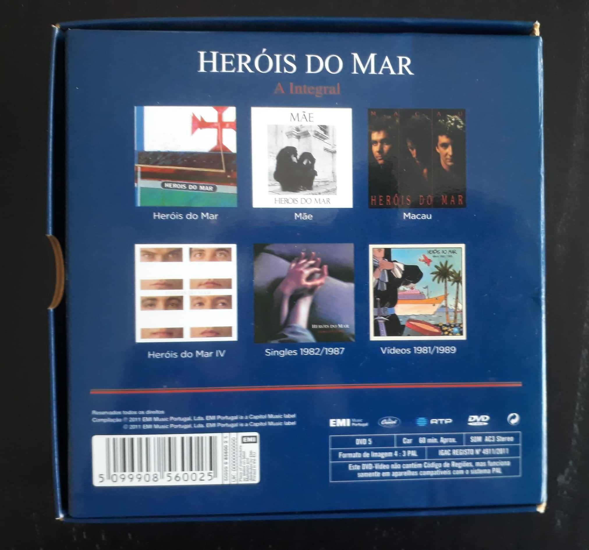 Heróis do Mar 1981/1989 (5CD+DVD)