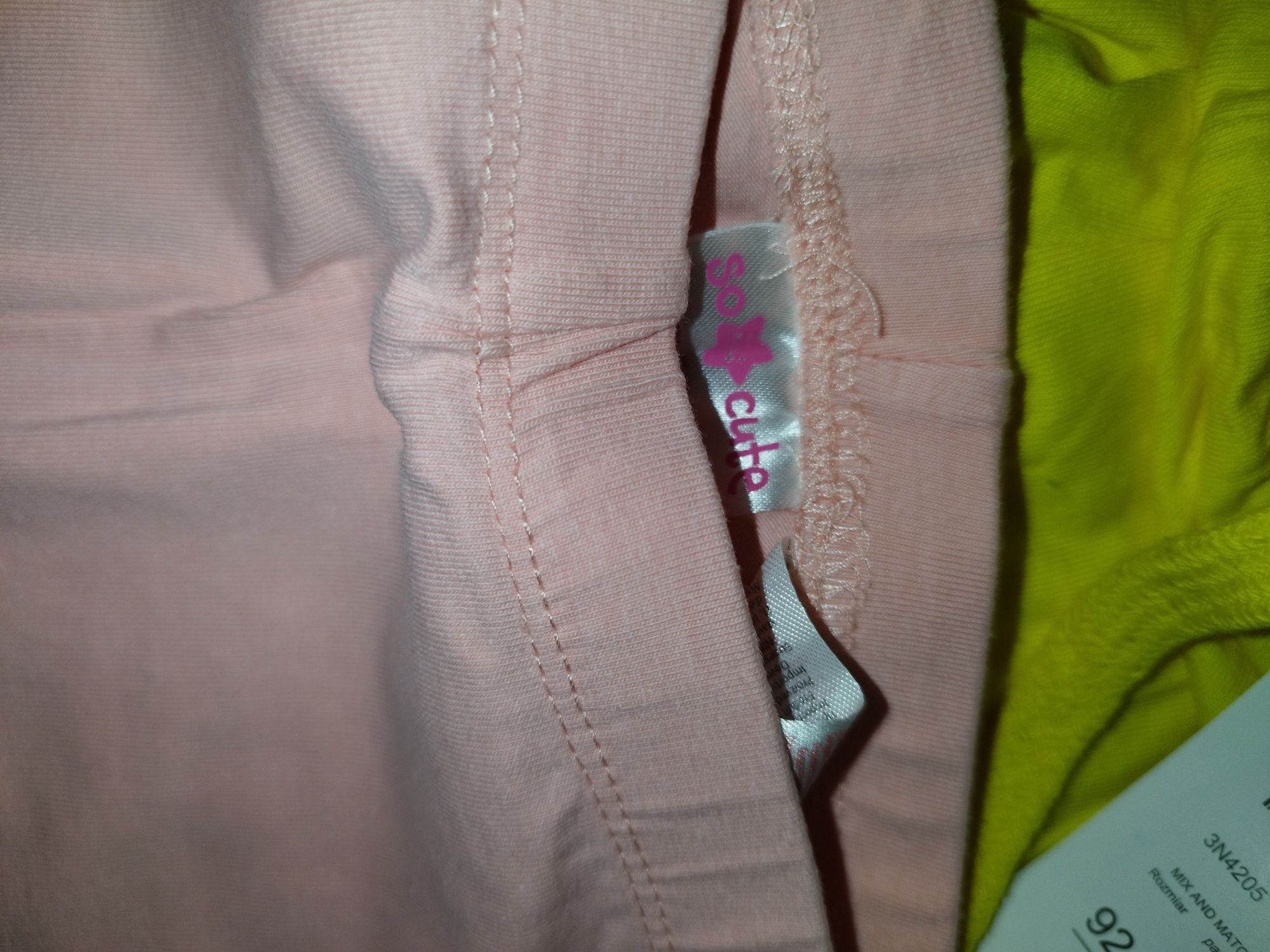Spodenki krótkie dziewczęce 92 h&m