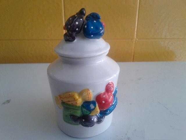 Pote de doces de loiça