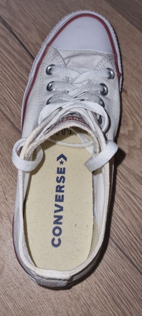 Converse all star rozmiar 37 białe