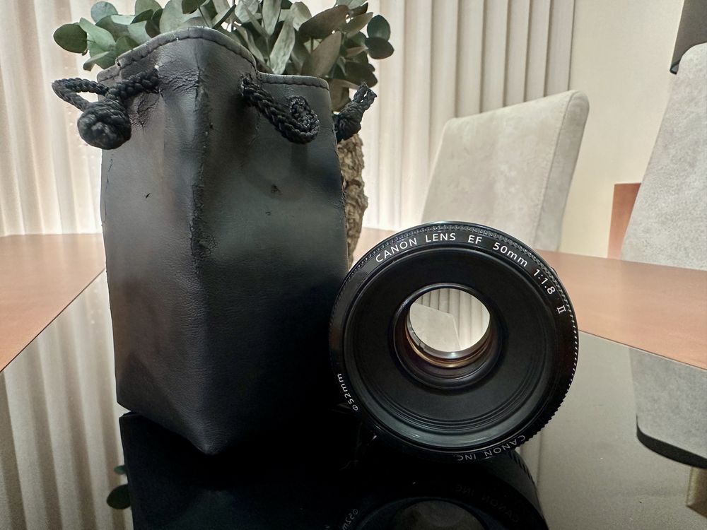 Objetiva Canon EF 50 mm 1.8 STM