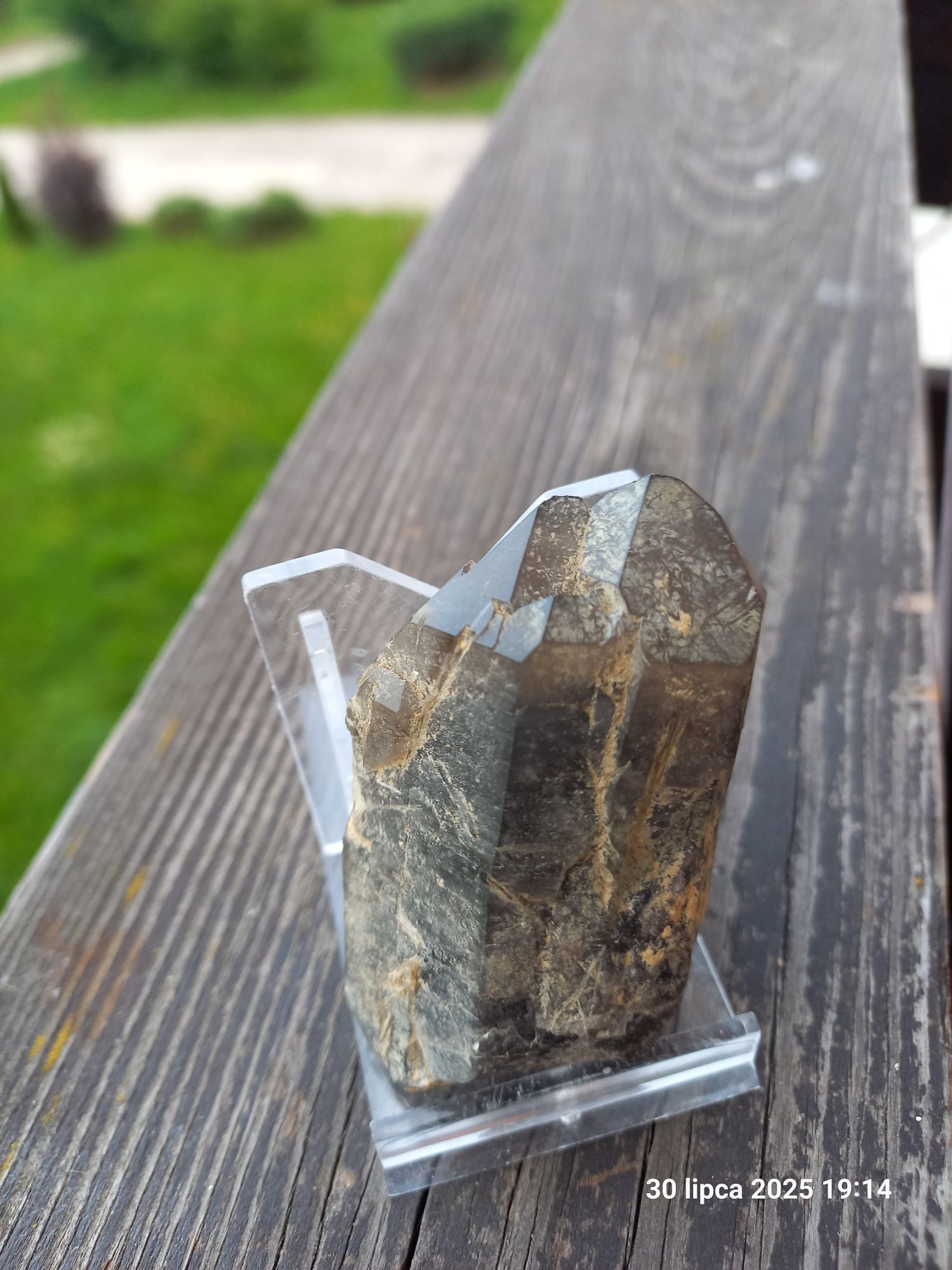 Minerały kwarc dymny