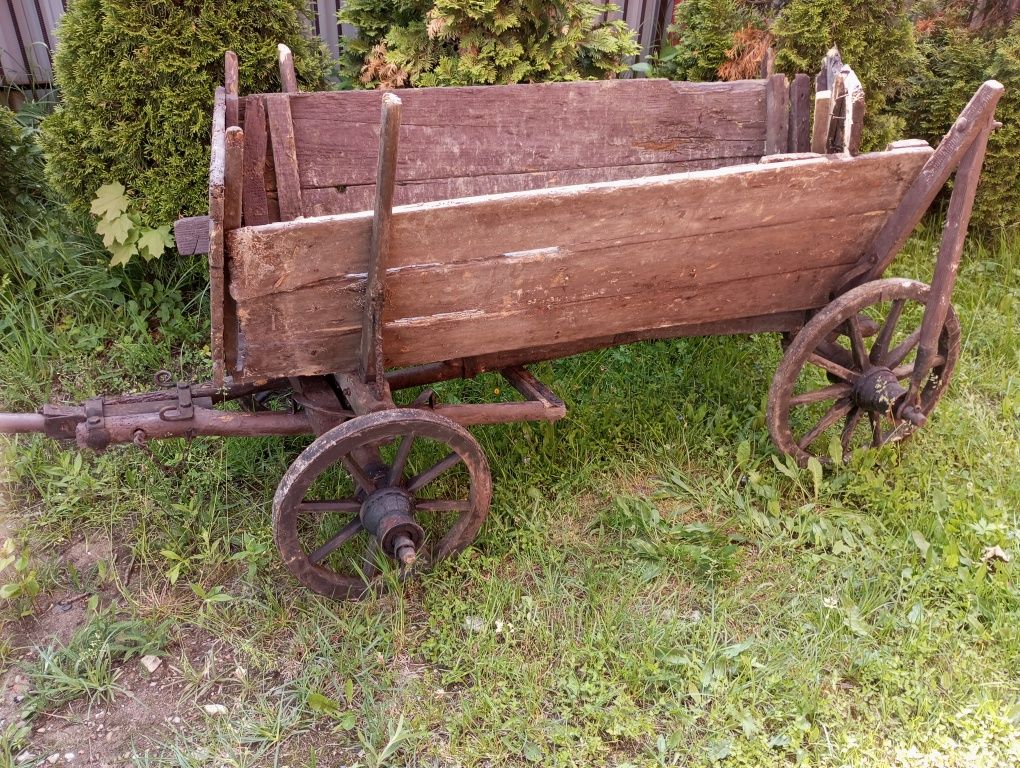 Wózek ogrodowy ,jezdny,lata 60te,