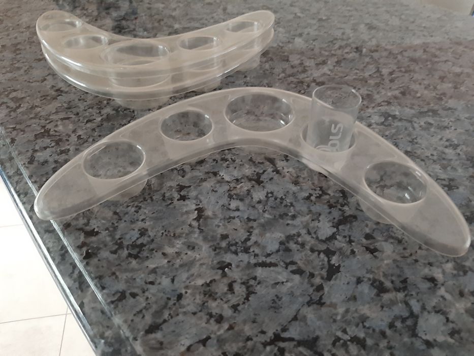 Pojemnik na shoty bar pub kieliszki Bols kamikaze 4 szt szkło