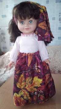 очаровательная улыбчивая кукла, раритет, 44 см