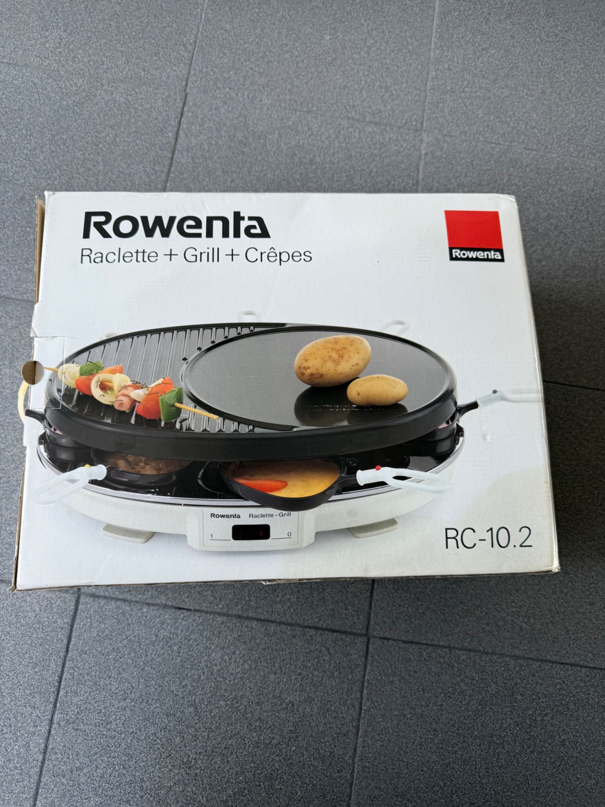 Rowenda raclette + grill + crepes