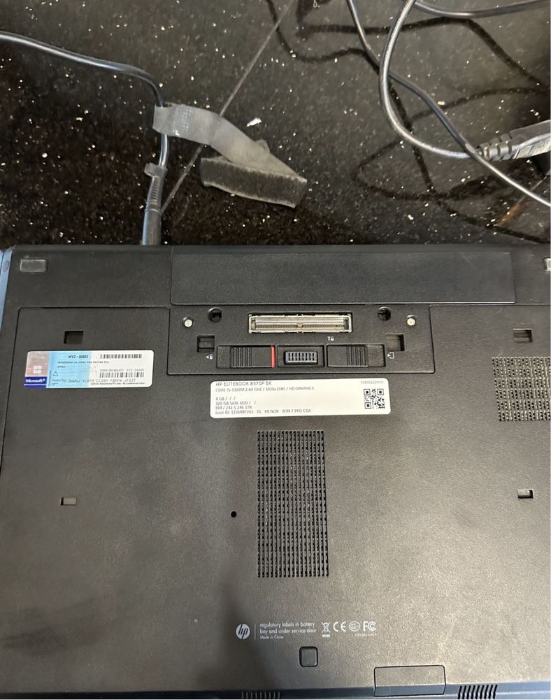 Laptop HP elitebook 8570P BK i7 w 100% sprawny