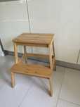 Ikea taboret ze schodkiem TENHULT bambus