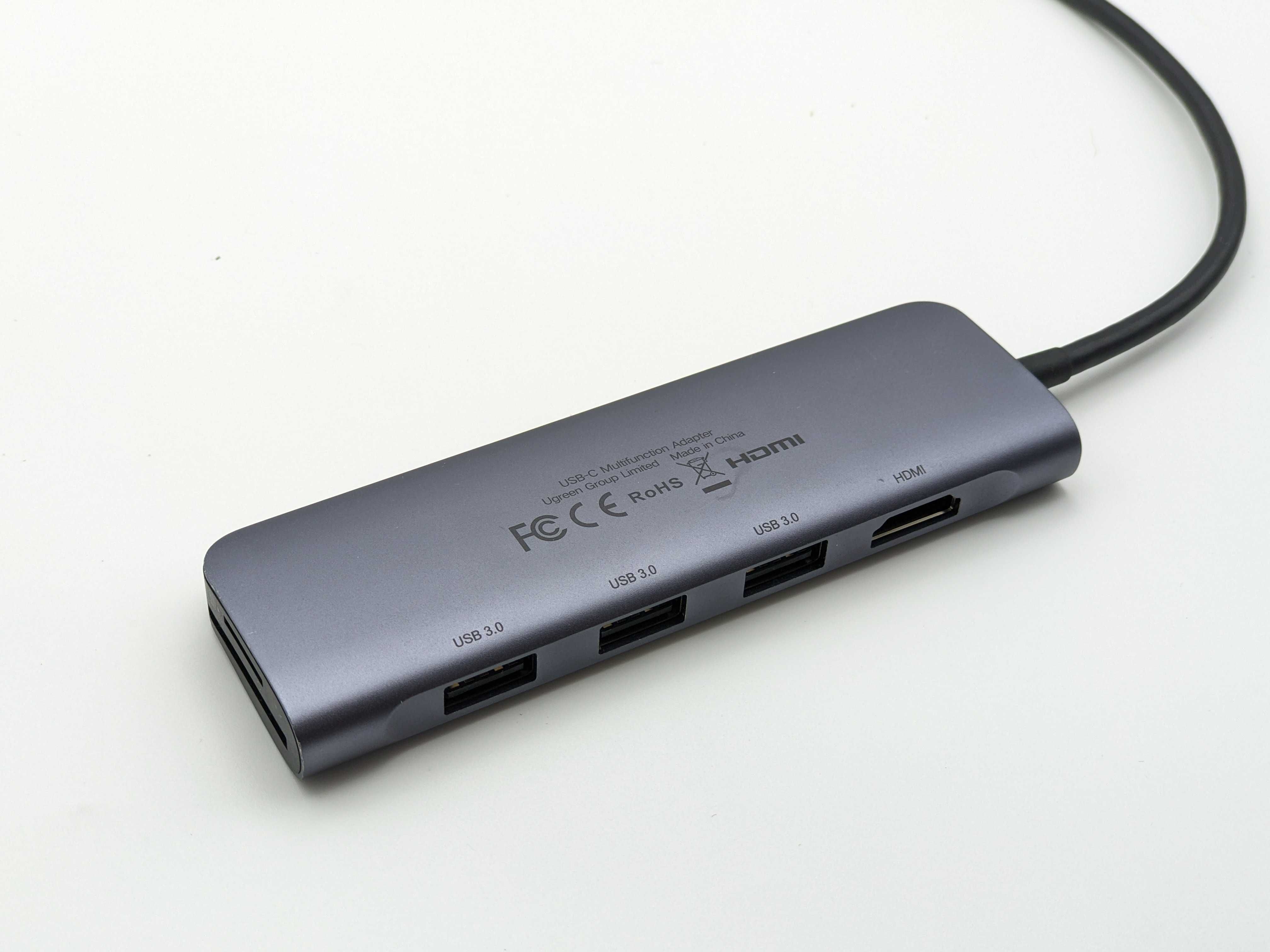 Універсальний USB-C хаб UGREEN 6 в 1