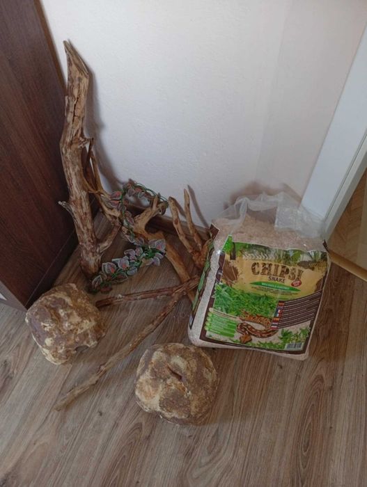 Dwa terraria na sprzedaż - przystosowane do skośnej ściany