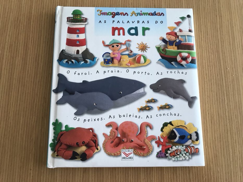Livros Imagens Animadas - Mar, Animais e Vamos Aprender
