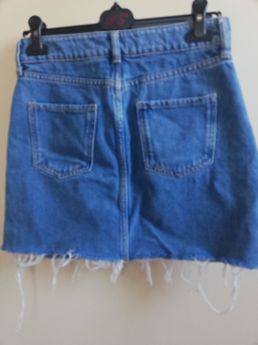 spódnica jeansowa mini