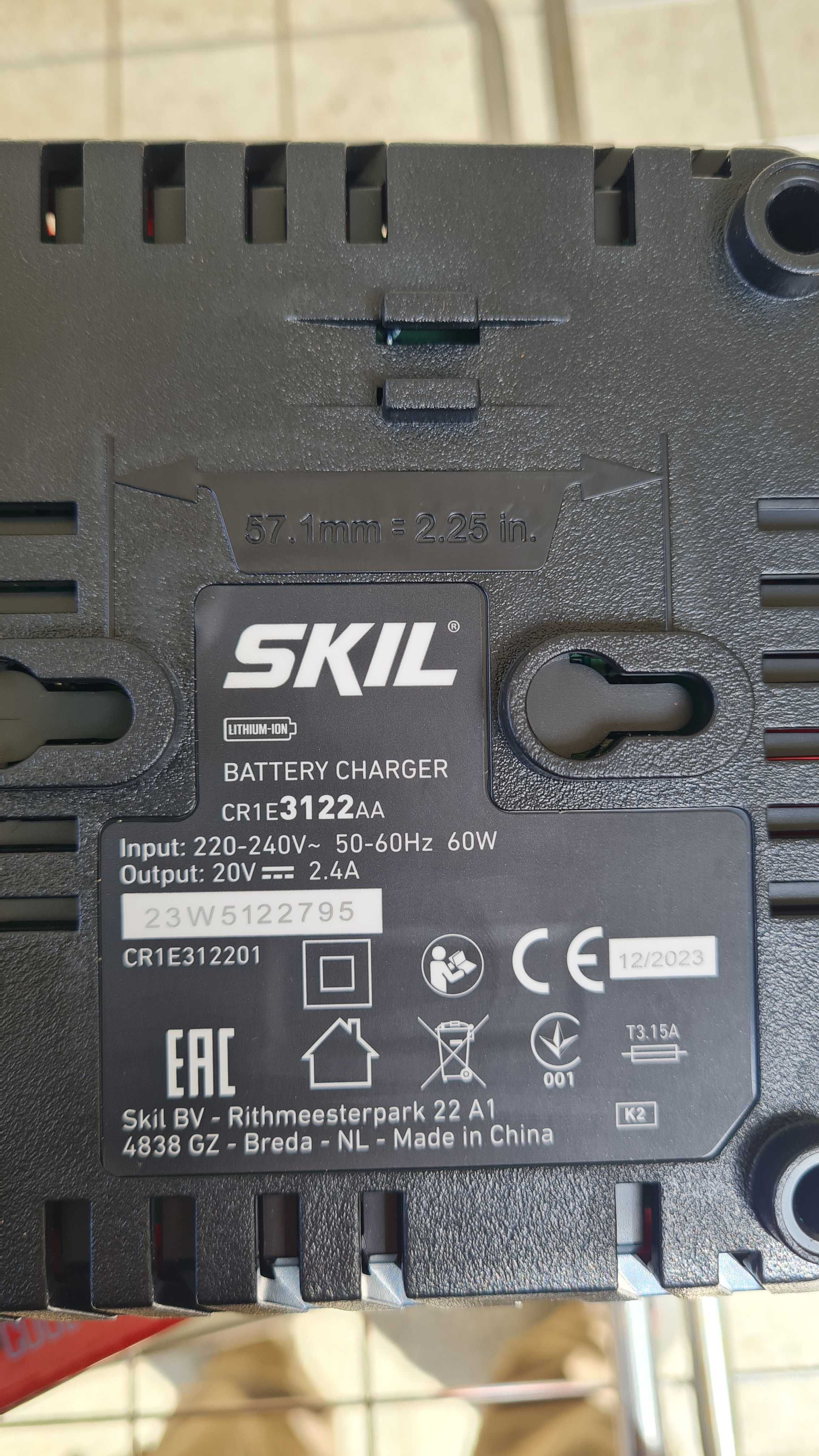 Carregador Baterias Skil 20V