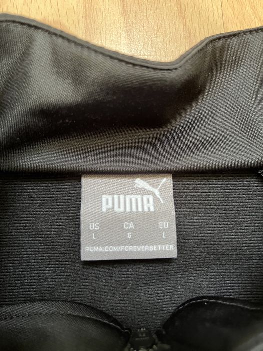 Чорна чоловіча спортивна кофта ві PUMA