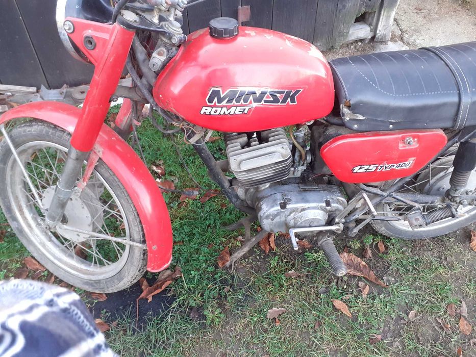 Sprzedam dwa motocykle Romet silniki i części