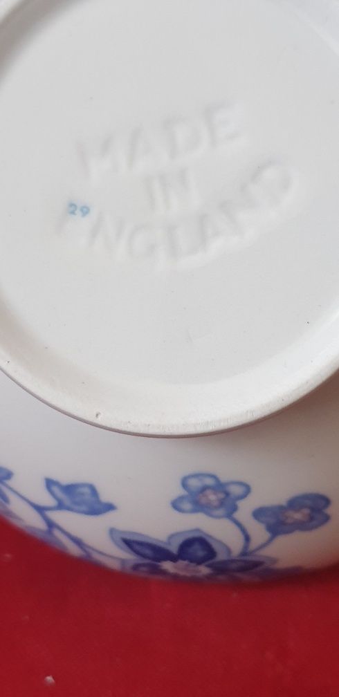 Cukiernica wzór cebulowy  porcelana angielska Blue .Syg .z lat 60 tych