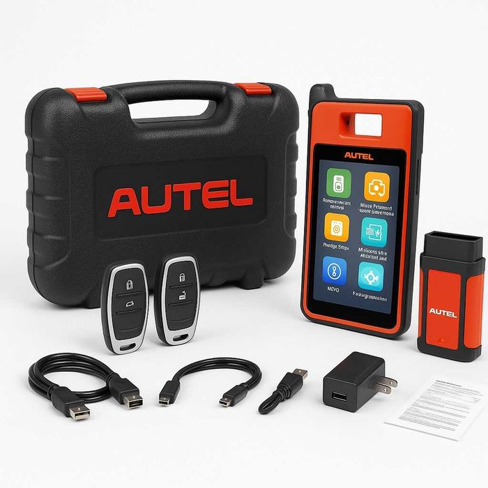 AUTEL MaxiIM KM100X – Programator kluczy IMMO + 2 szt. KEY – Oryginał!