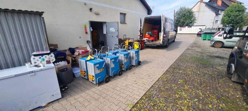 WYNAJEM Osuszacz powietrza Osuszanie po tynkach wylewkach zalaniu