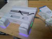 Podstawka PS5 chłodząca ładowarka LED RGB OIVO DualSense USB