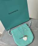 Цепочка кулон сердечко в стилі Тіффані Tiffany
