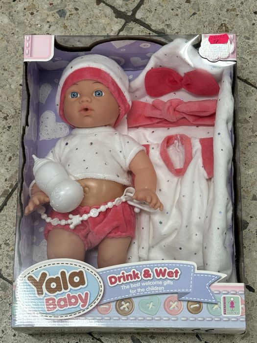 Лялька пупс пупсик бебі борн очі закриває пісяє кукла