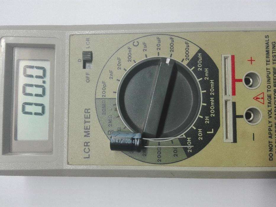 Multimetro Medidor RLC Escort ELC 130